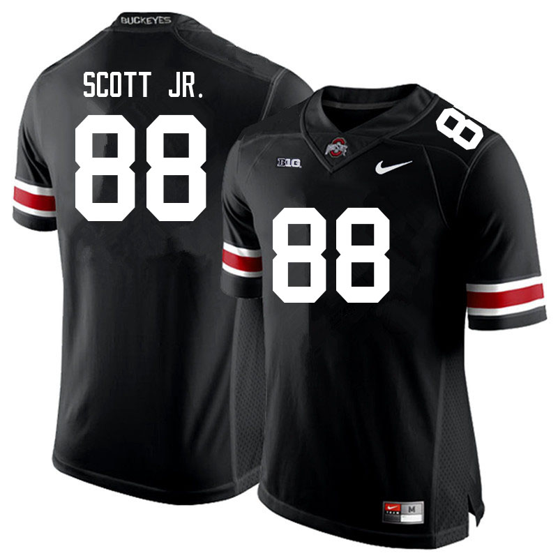 Men #88 Gee Scott Jr. Ohio State Buckeyes College Football Jerseys Sale-Black